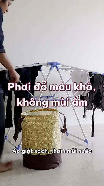 Phơi đồ mau khô, ít nhăn, không mùi ẩm: rũ ba cái và mấy mẹo móc treo