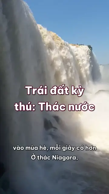 Những thác nước kỳ thú: thác Vàng suýt thành nhà máy điện, thác do người đào, thác tự xây mình