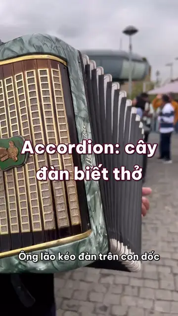 Đàn accordion: họ hàng xa của cây khèn, được cấp bằng sáng chế ở Vienna năm 1829, và một trăm hai mươi nút bấm bên tay trái